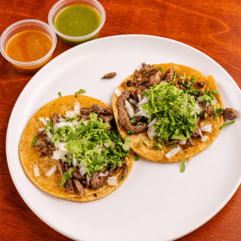 Kids Tacos De Pollo.