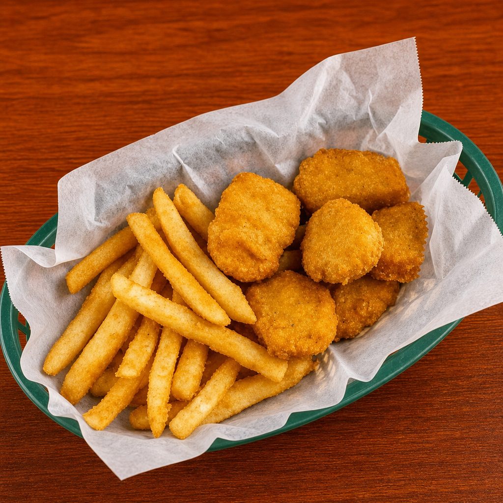 Kids Chicken Nuggets.