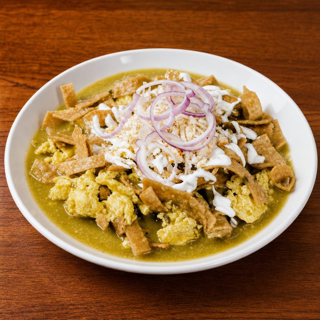 Chilaquiles Verdes.