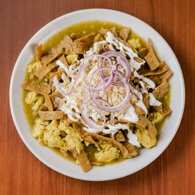 Chilaquiles Verdes.